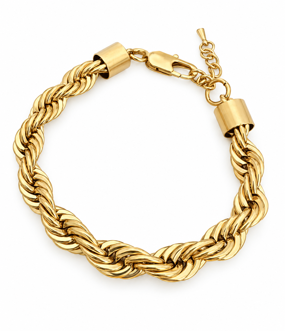 Bracelet chunky plaqué or - Résistant à l’eau