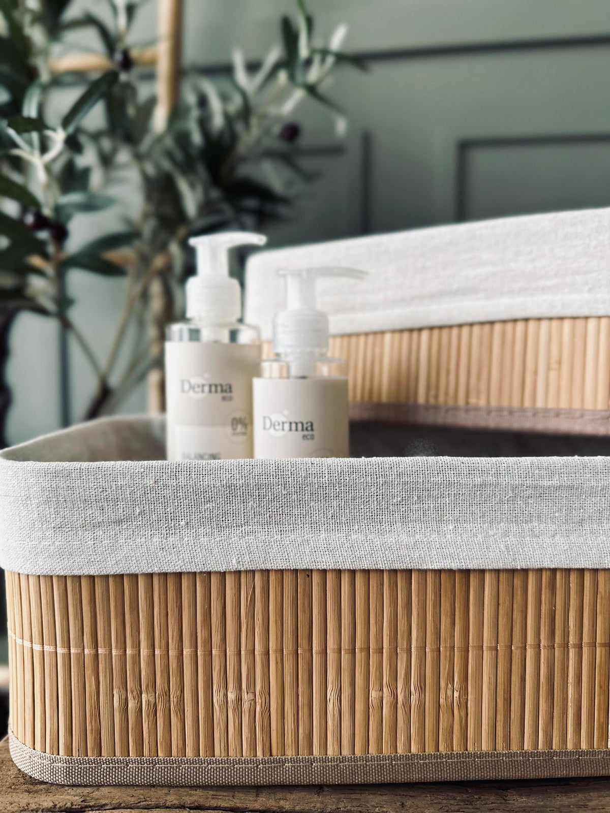 Paniers 3 pcs - Bambou