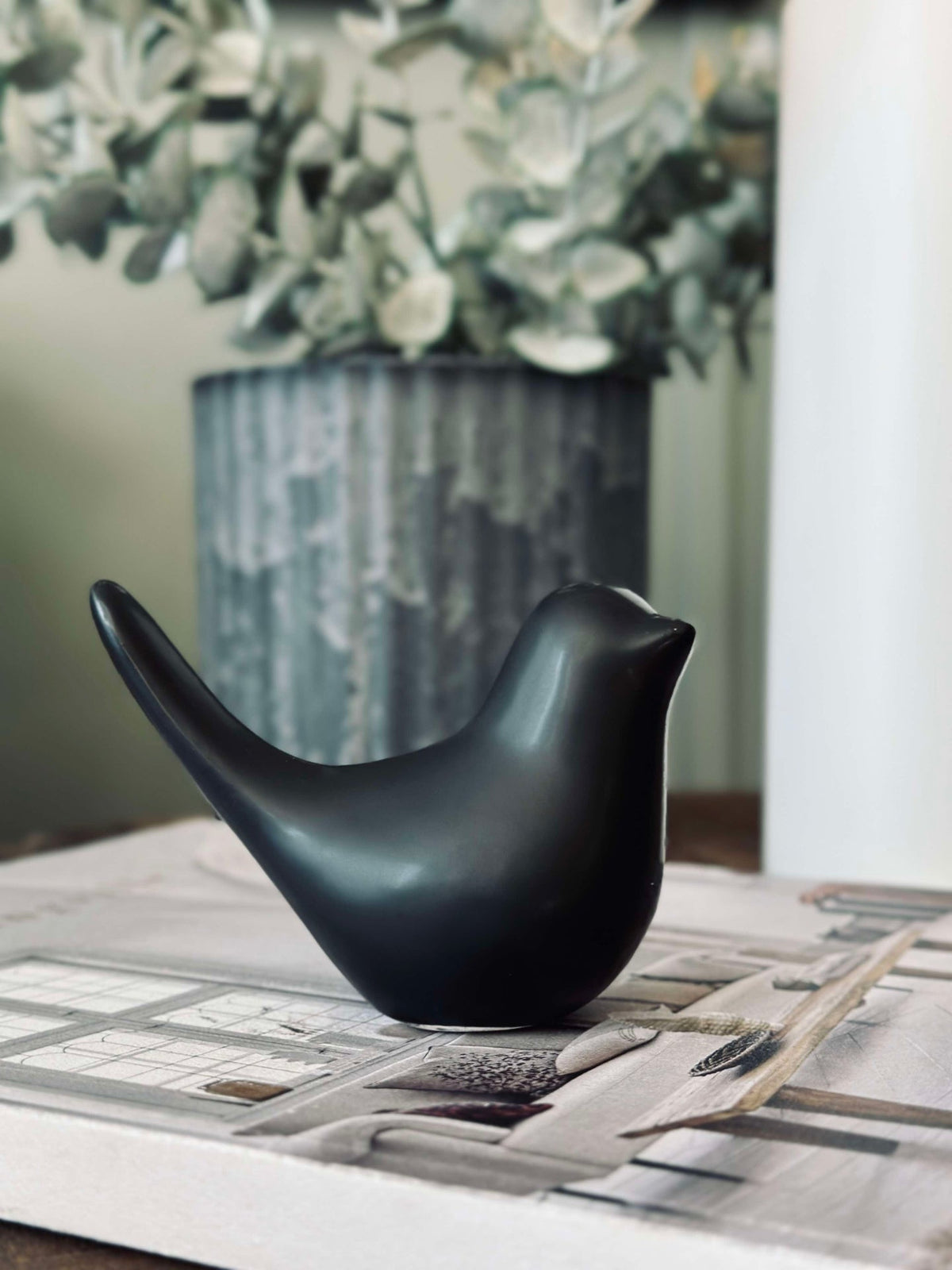 Oiseau en céramique - 8 cm