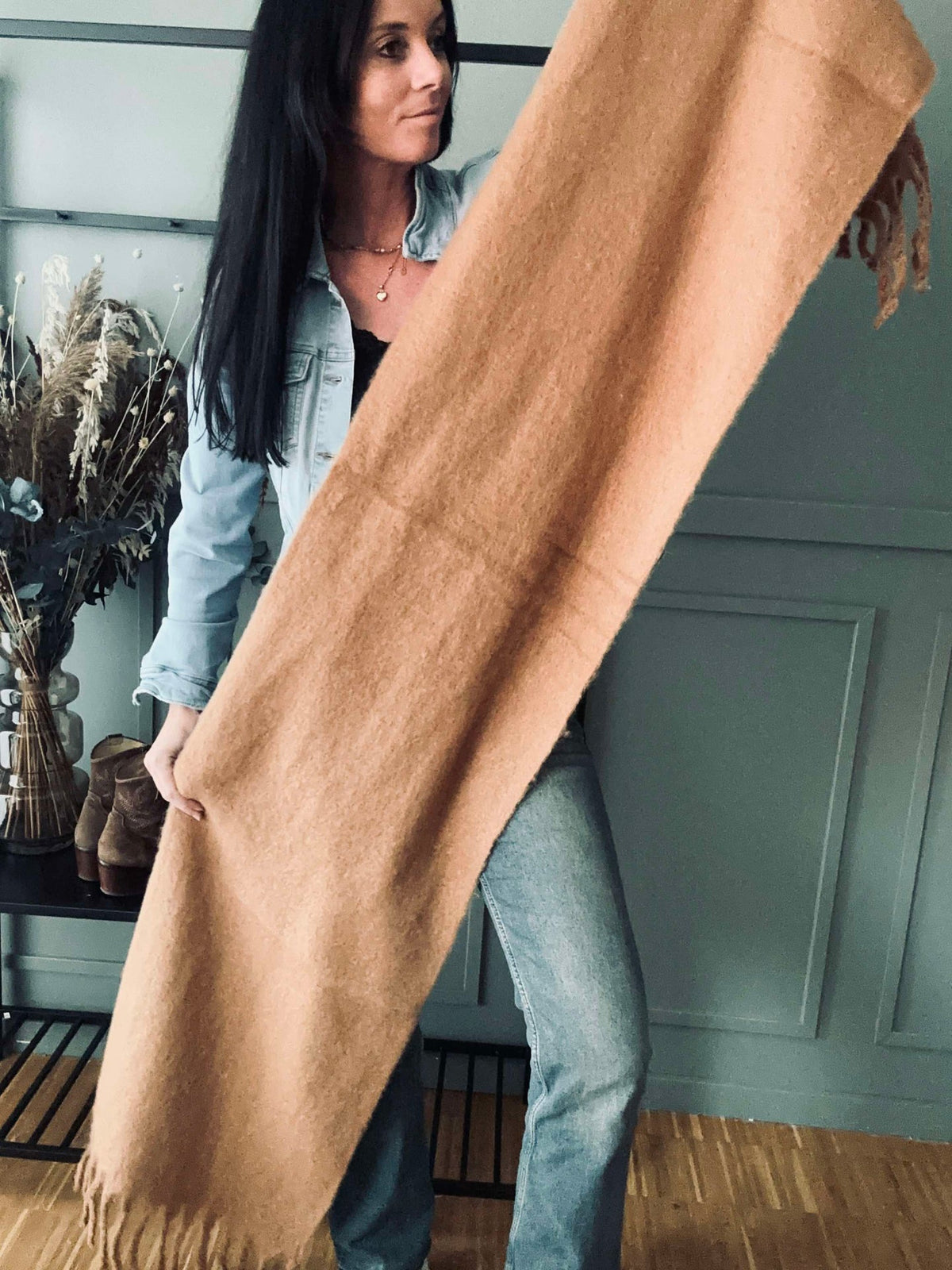 Écharpe moelleuse Camel