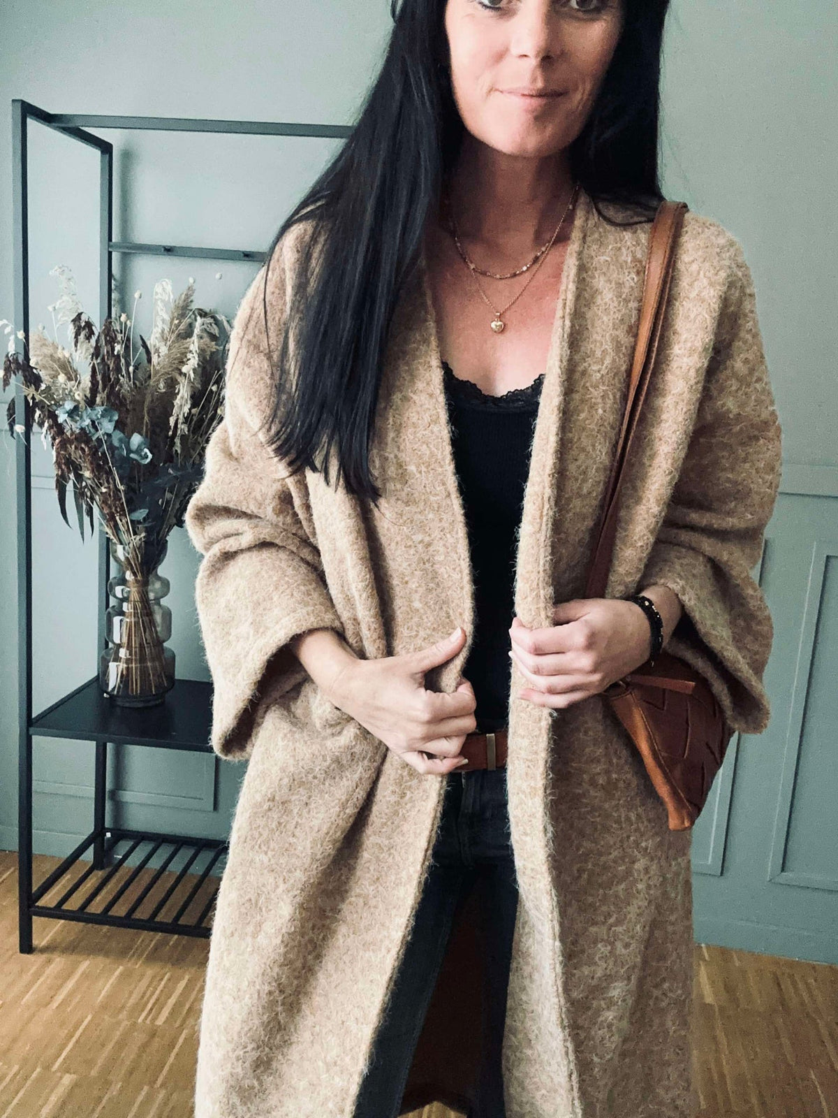 Veste Belina - Oversize Camel