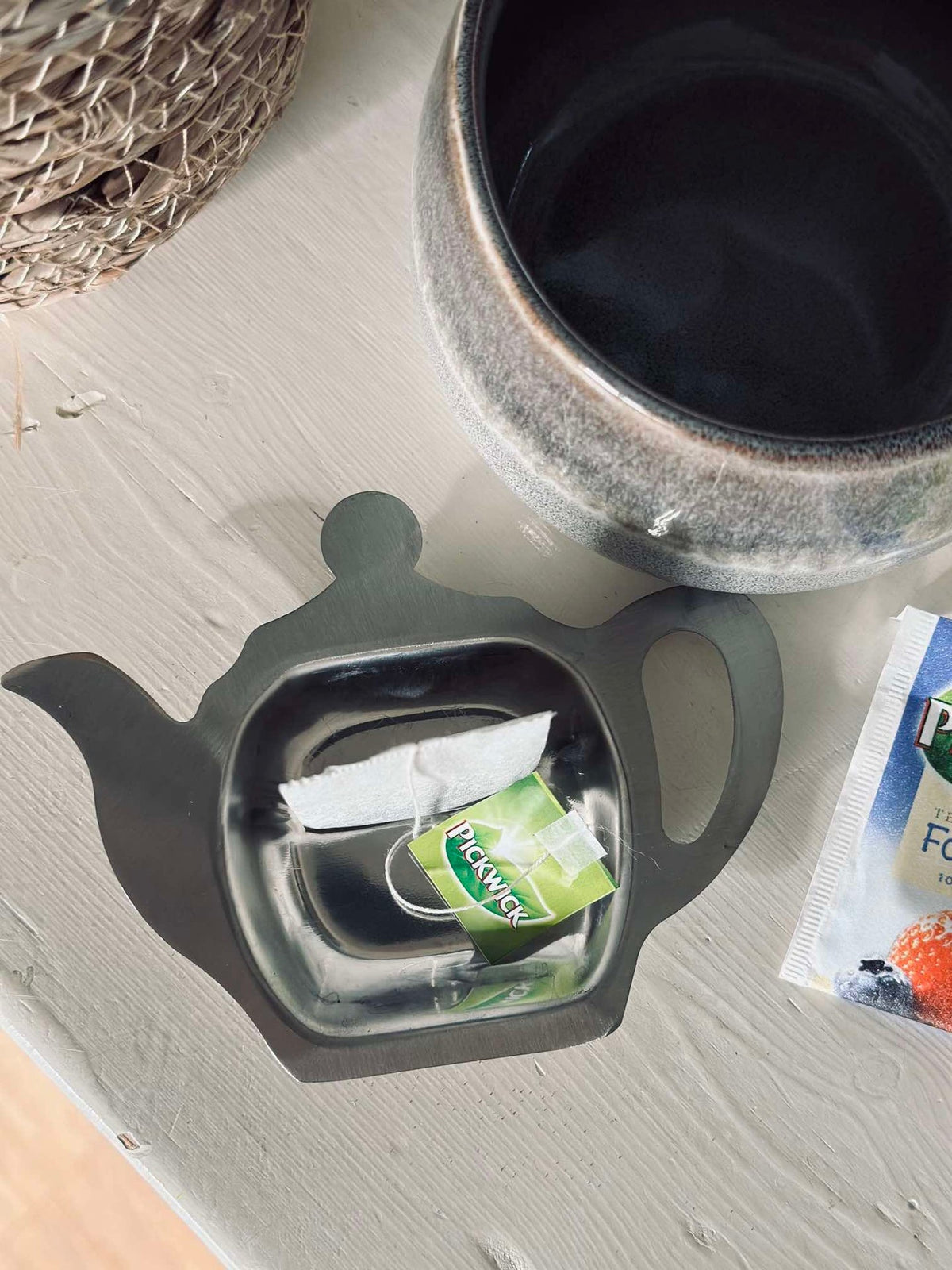 Plateau pour sachet de thé