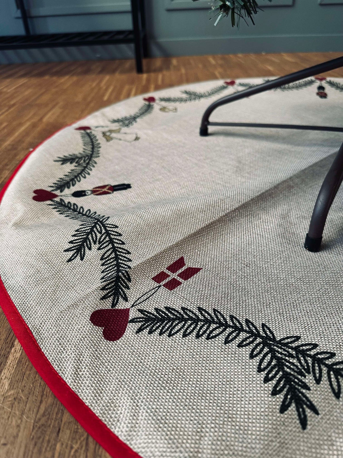 Tapis de sapin de Noël
