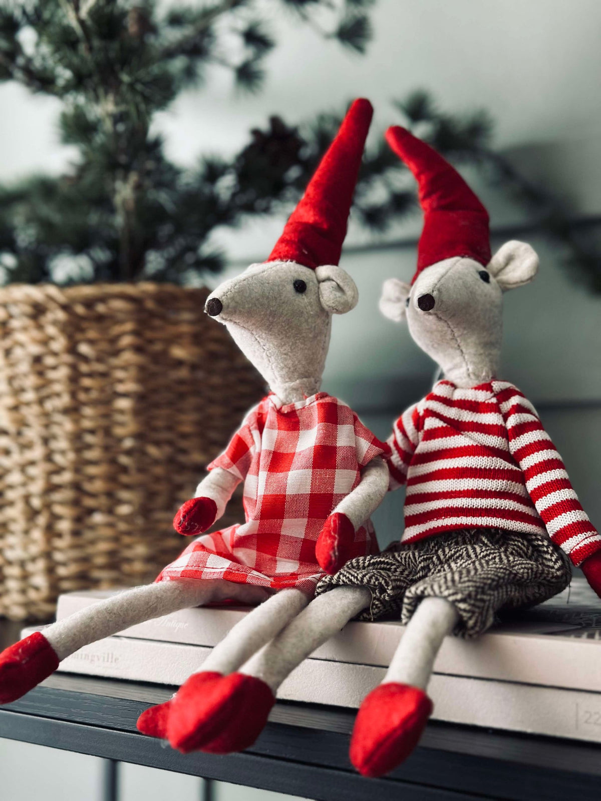 Souris de lutin 37 cm - Garçon