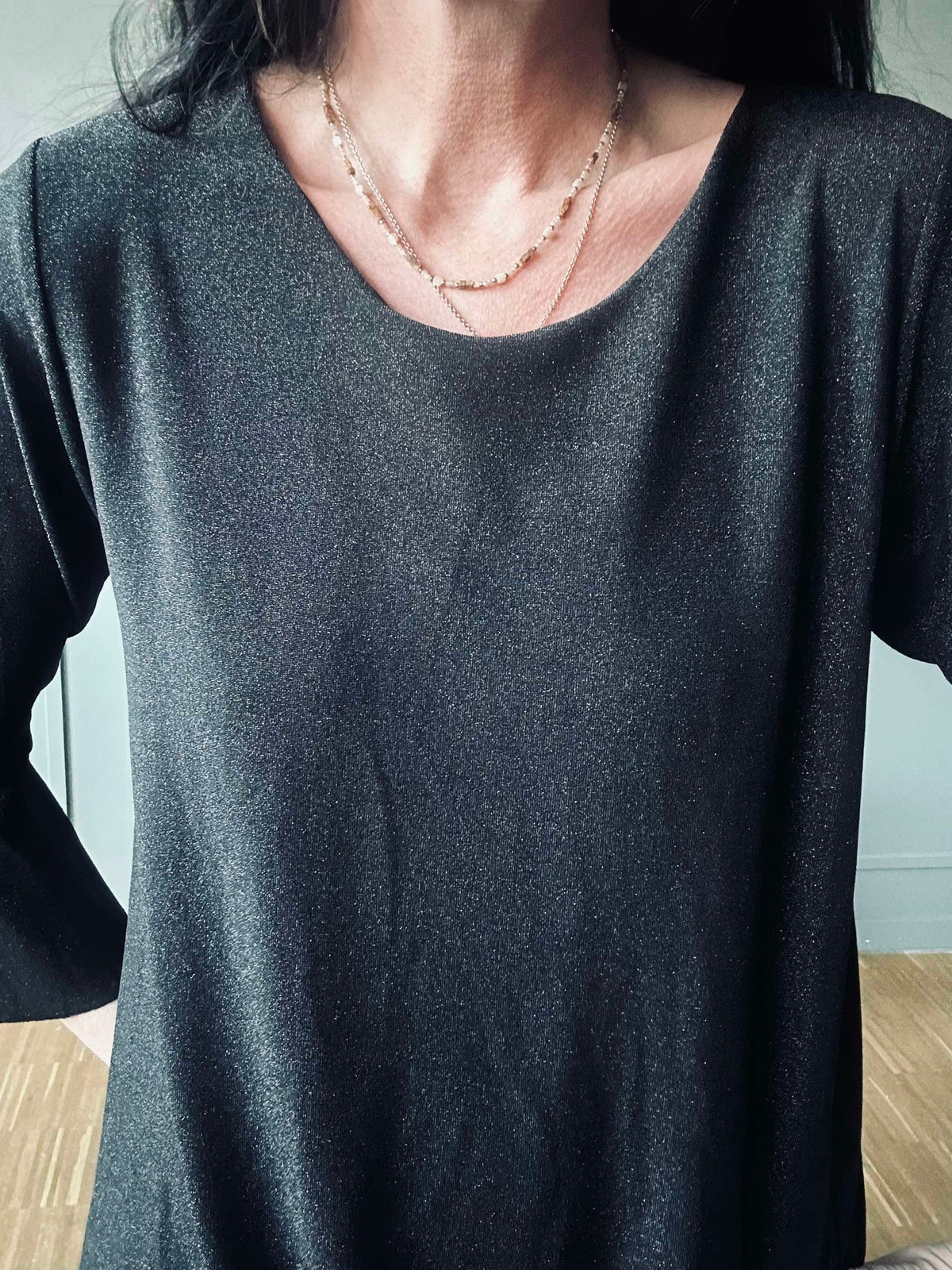 Robe Sparkle Black