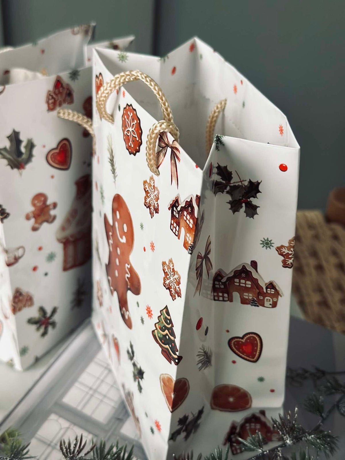 Sachet cadeau Gingerbread - 1 pièce