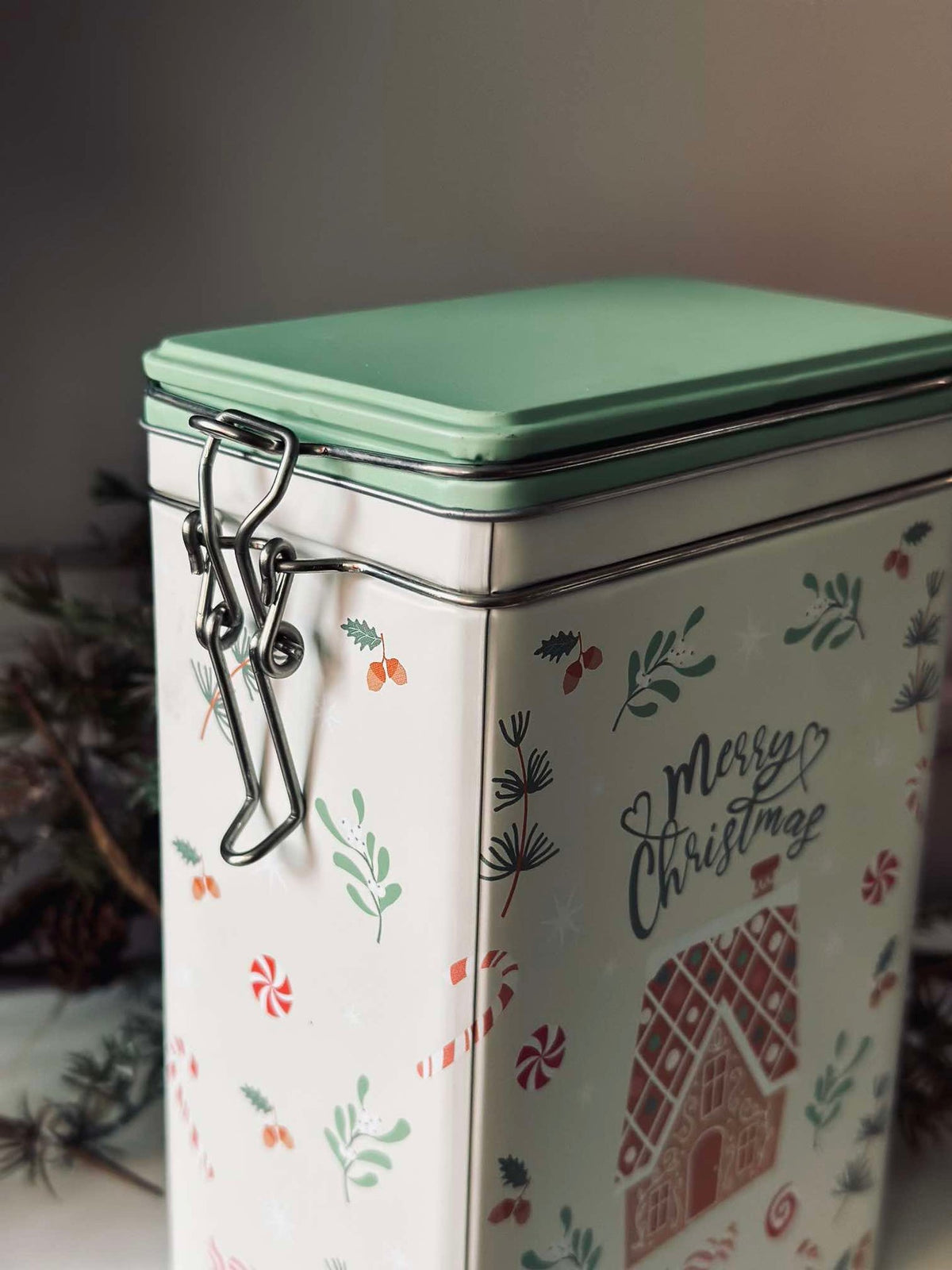 Boîte à biscuits Noël