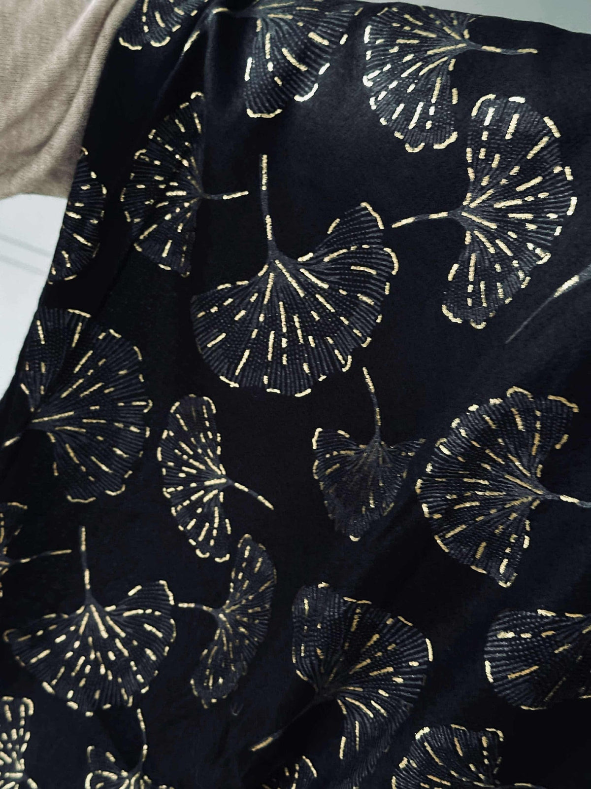 Foulard Ginkgo - Black