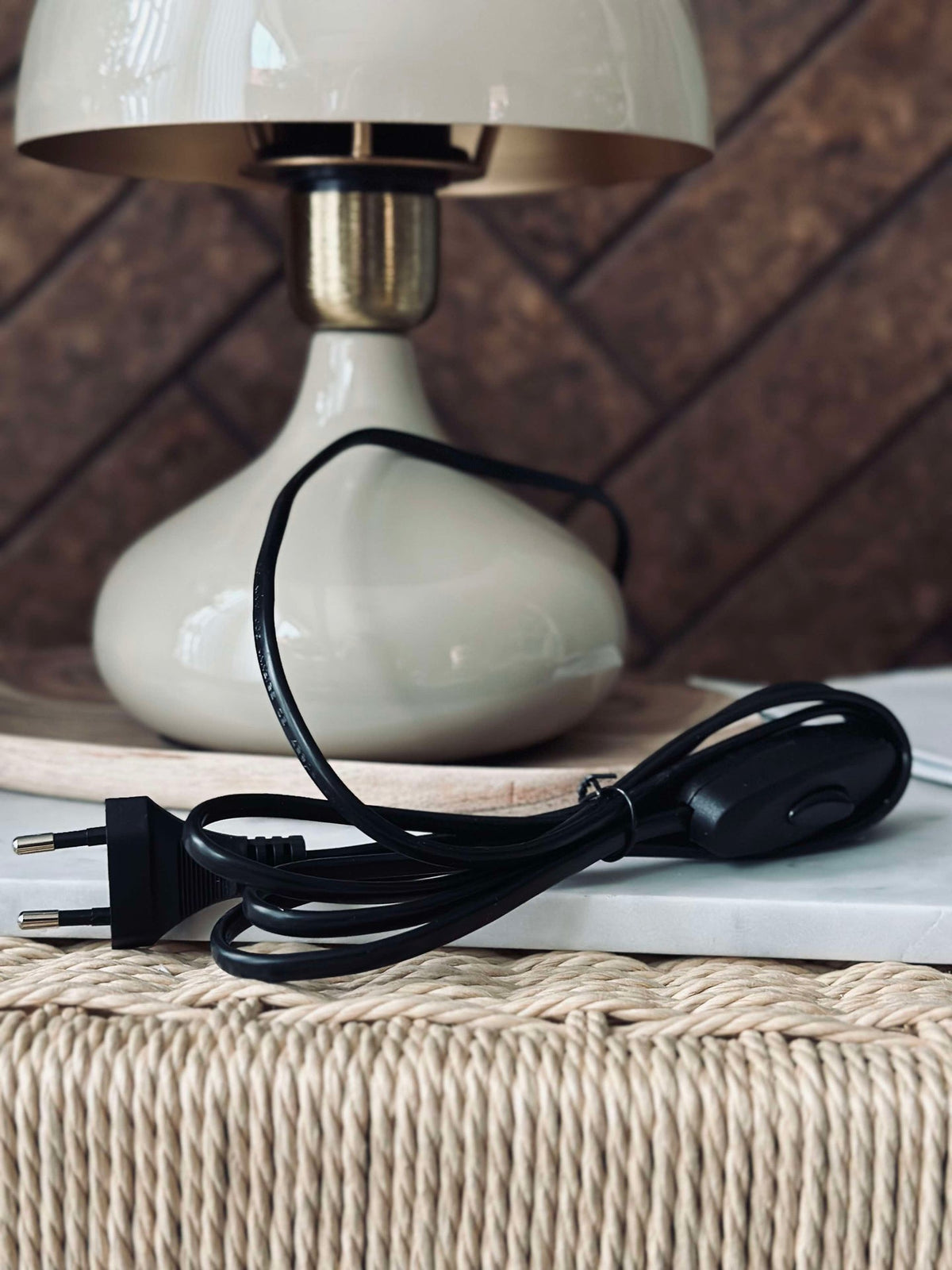 Lampe de table NOYA - Beige