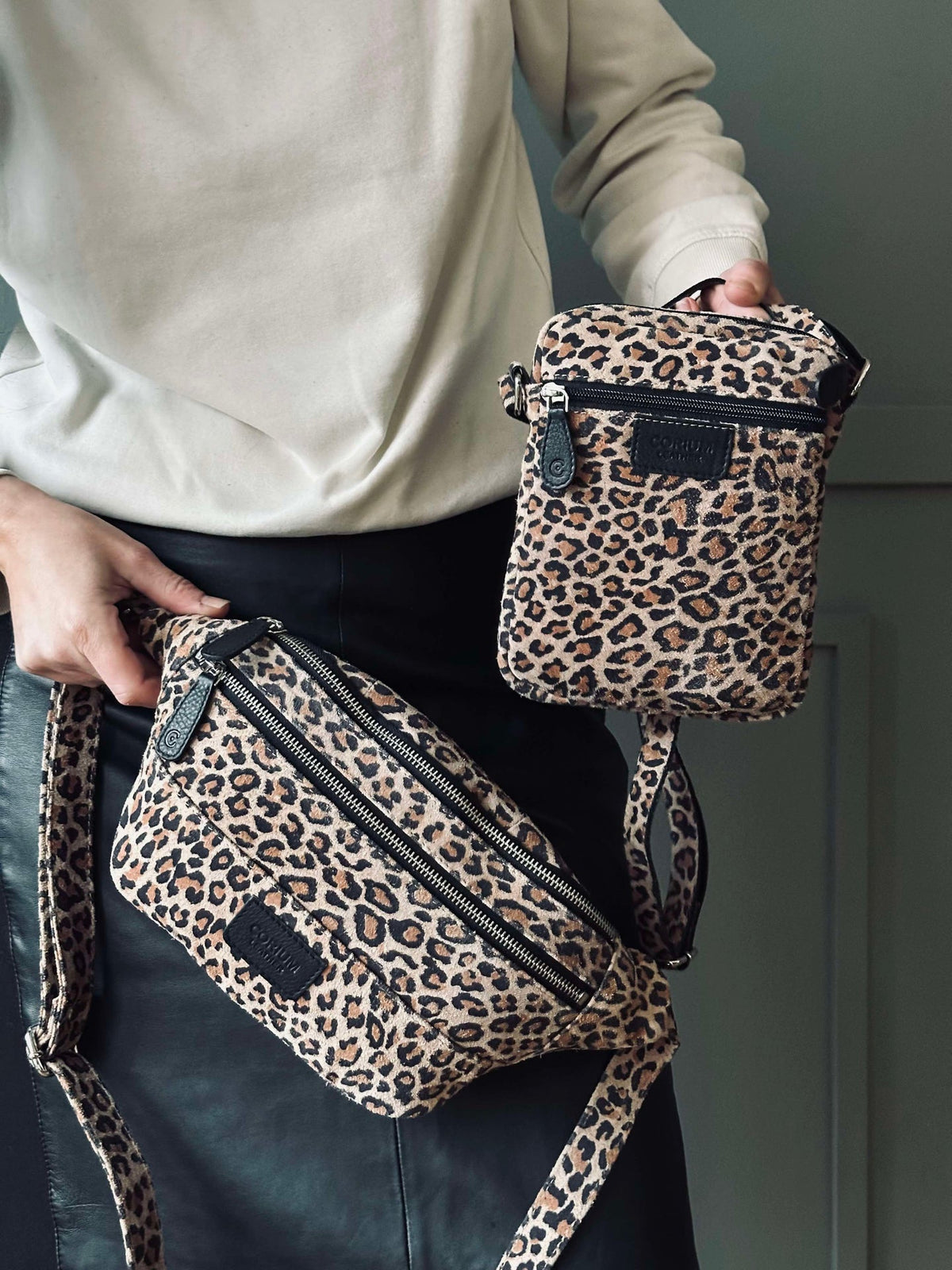 Sac téléphone / crossover Daily Leopard
