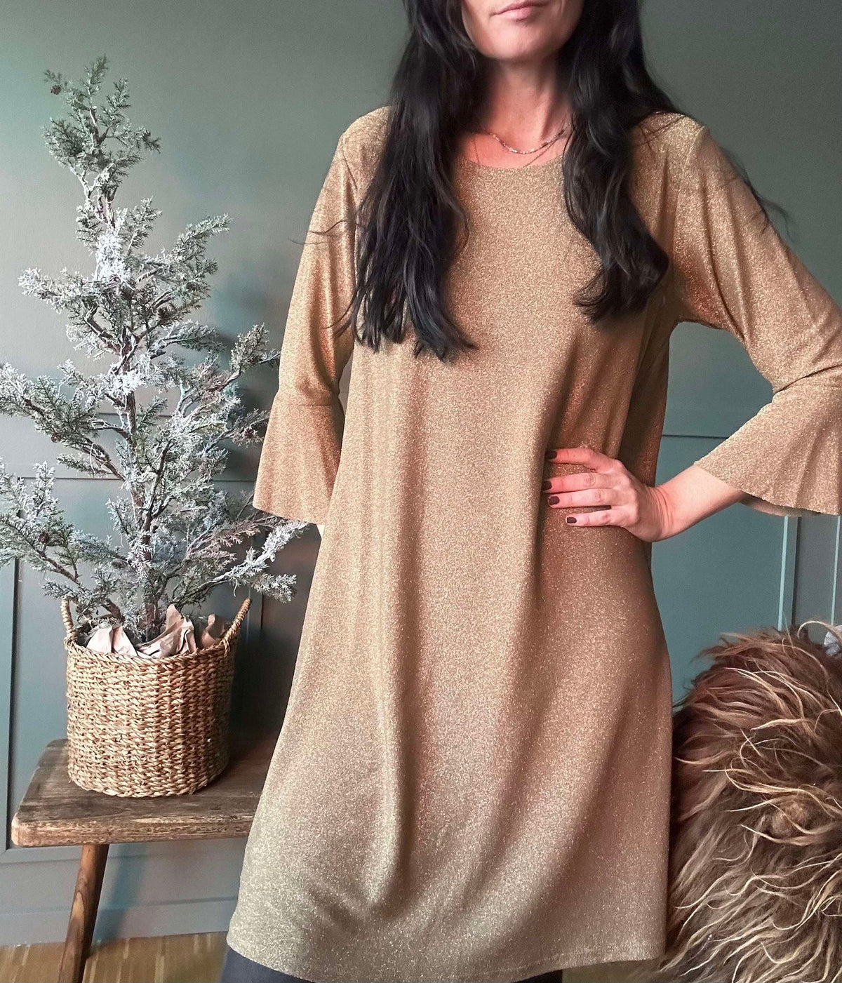 Robe Sparkle Gold