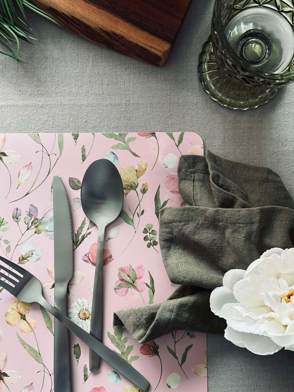 Set de table Flora - Rose