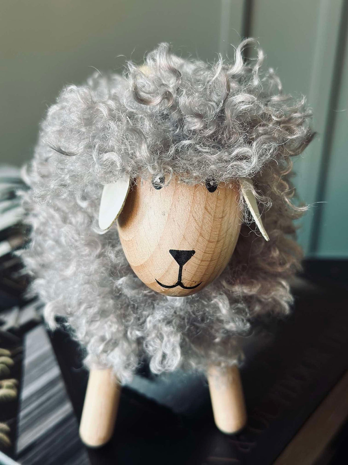 Mouton à longue laine - Gris Grand