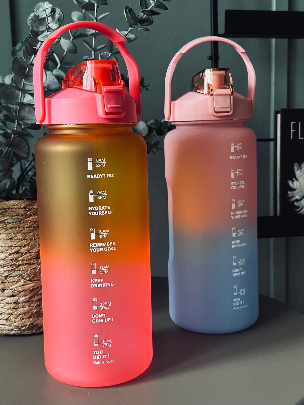 Bouteille à boire 2000 ml - Orange