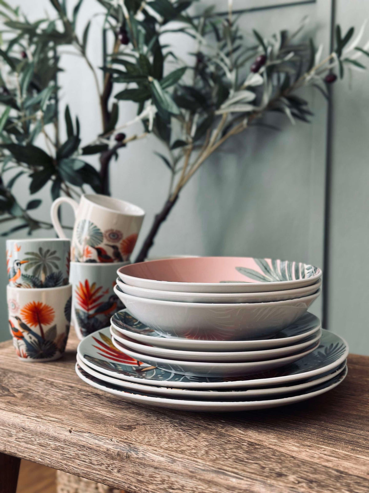 Assiette 26 cm - Boho mix