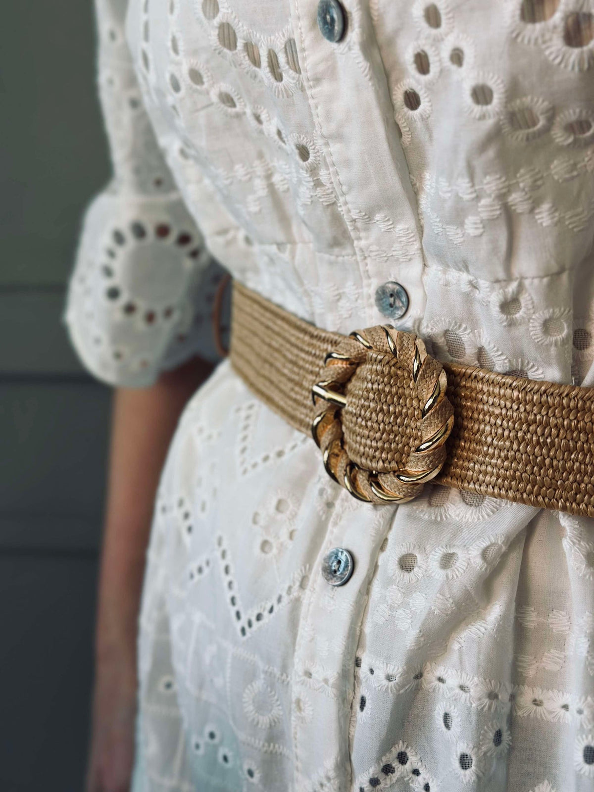 Ceinture Sofia - Camel / Or