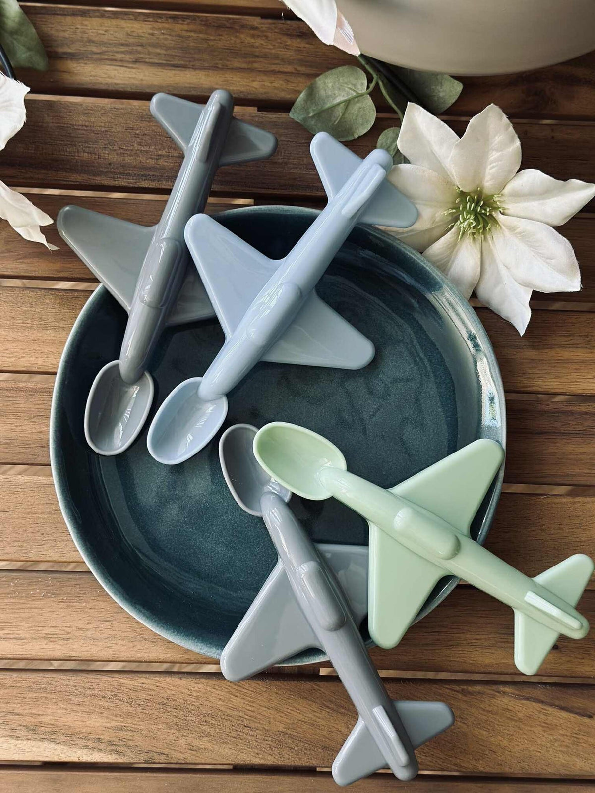 Cuillères pour enfants - mix avion