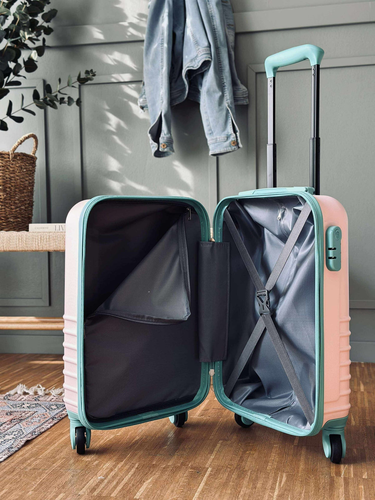 Valise trolley - ROSE / MINT