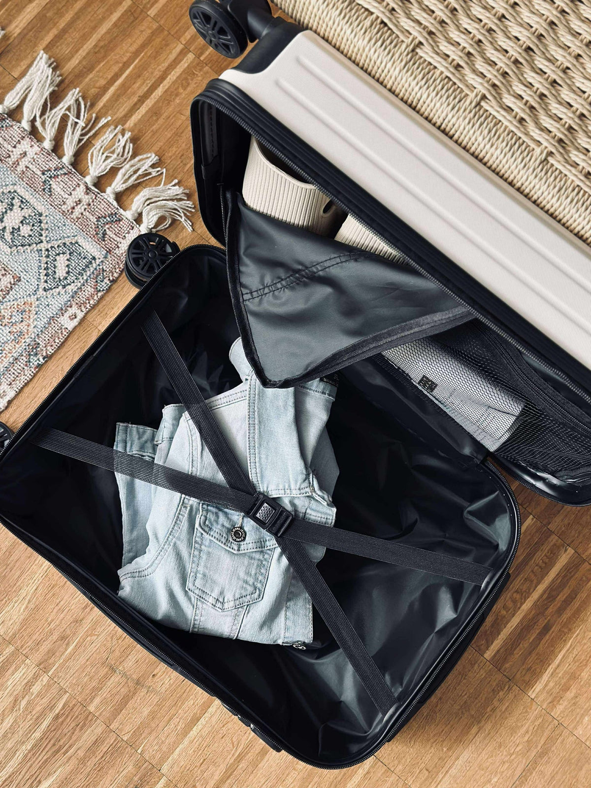 Valise trolley - Beige