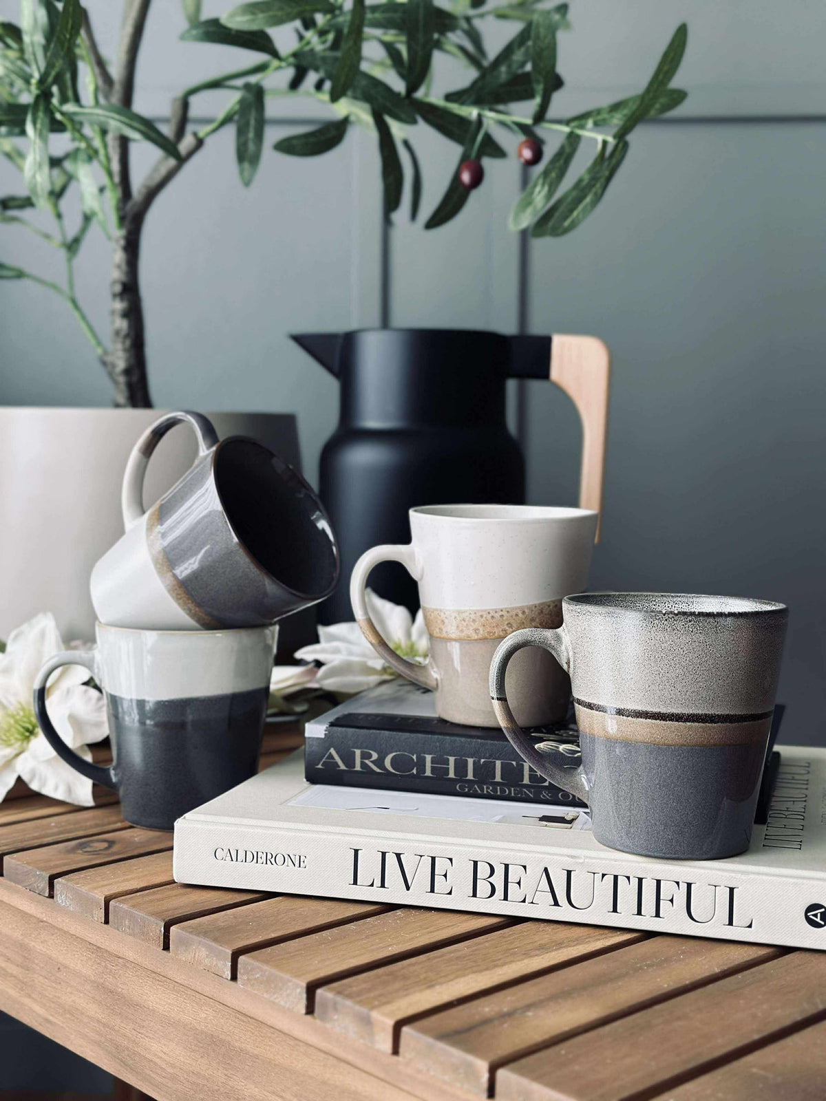 Mug GINA en grès - Colormix
