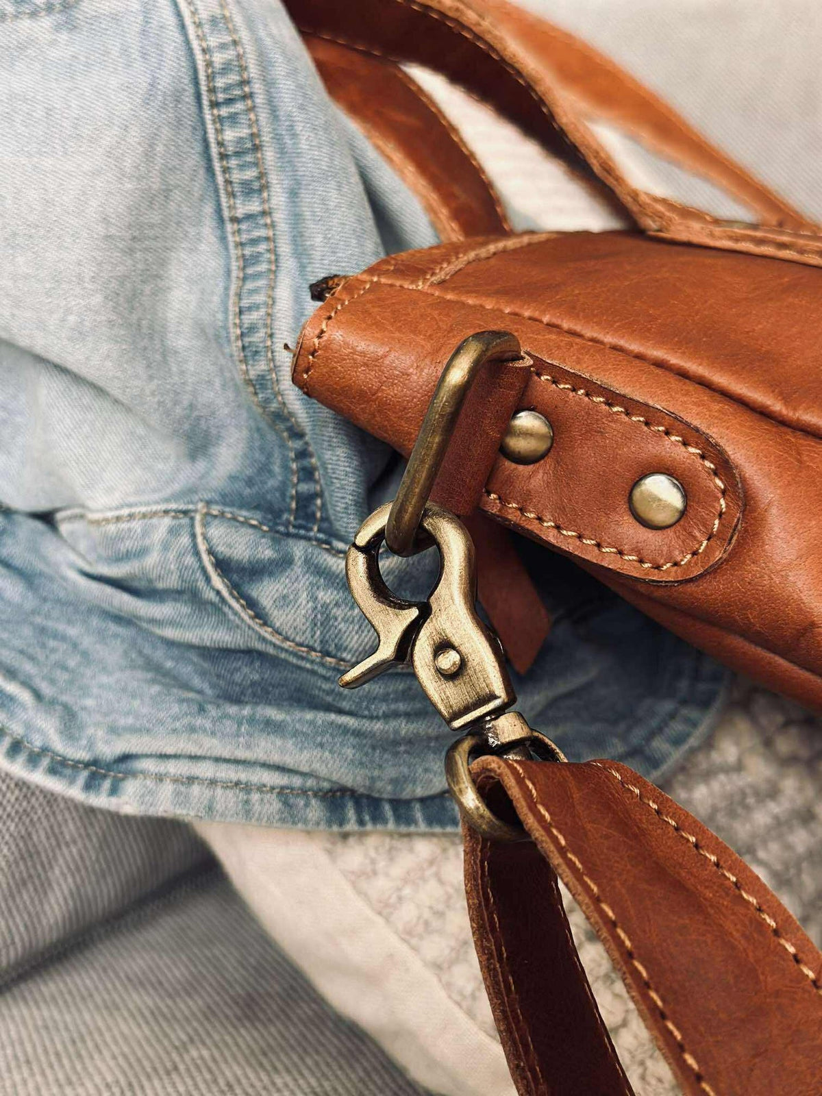 Shopper Amalie - Cognac