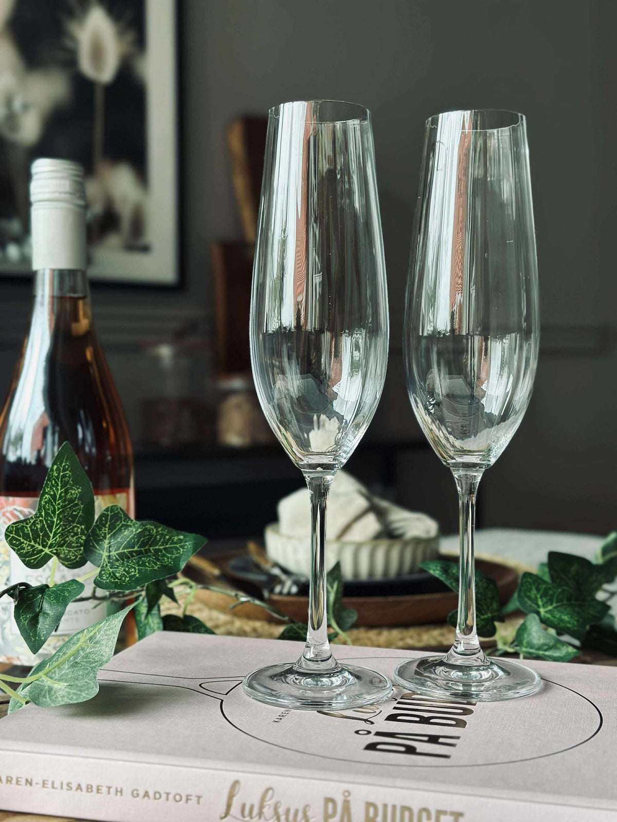 Verres à champagne CRYSTAL par 2