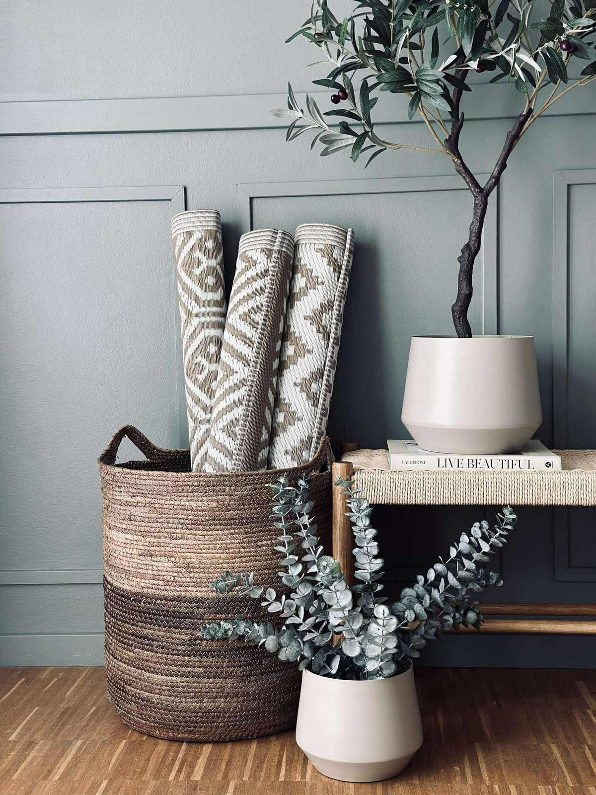 Tapis d’extérieur - Mélange beige