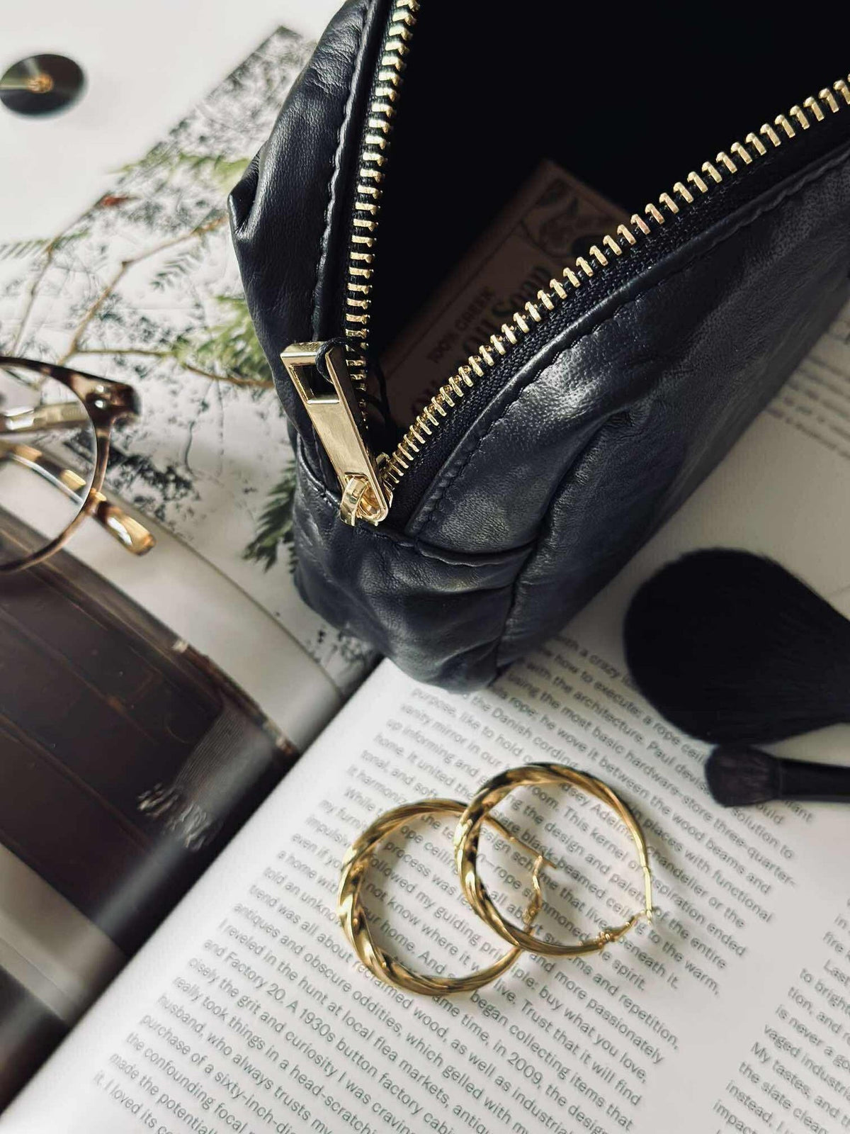 Trousse de maquillage - Black / gold