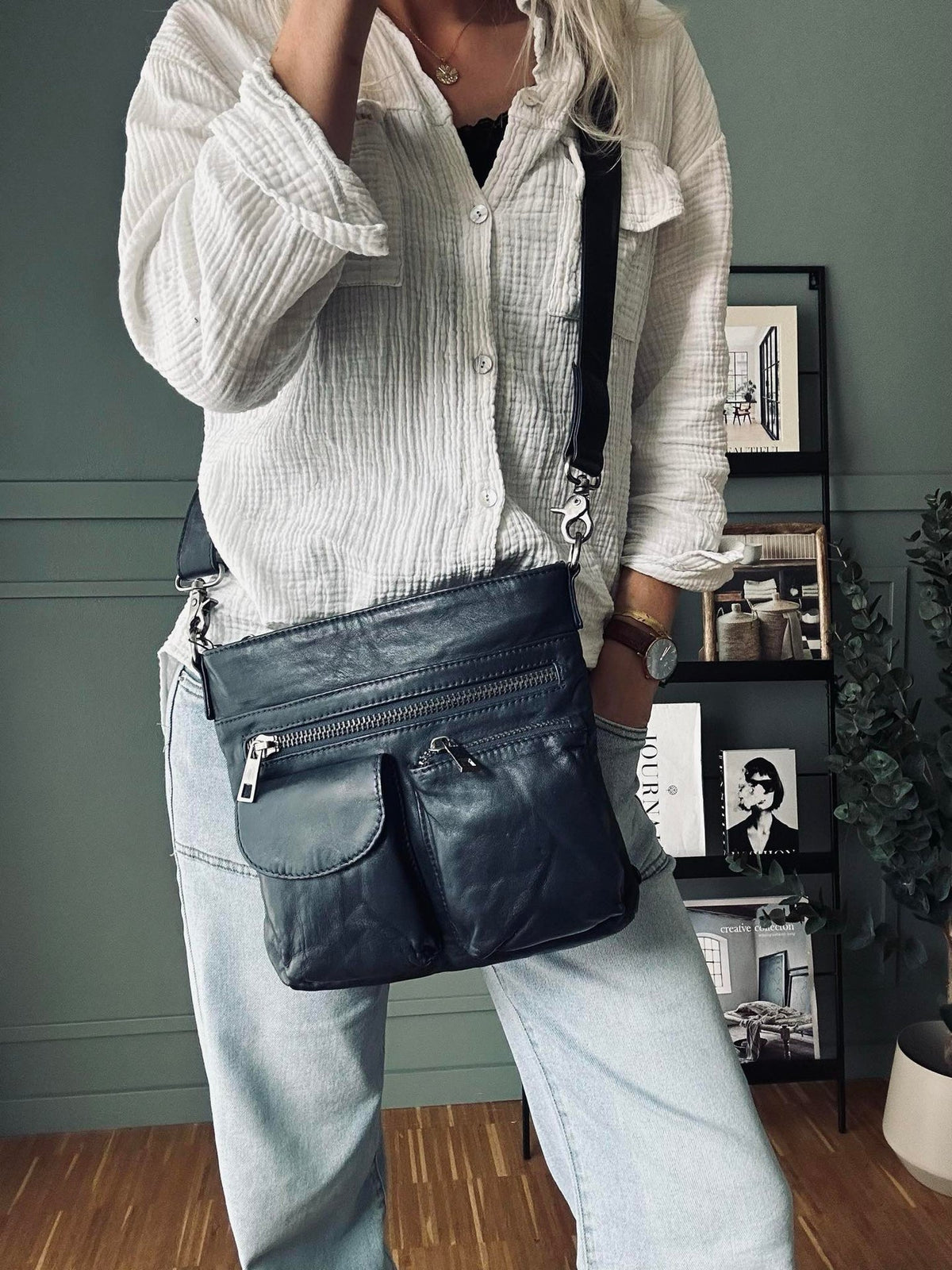Sac crossbody NAVY - Ultra doux