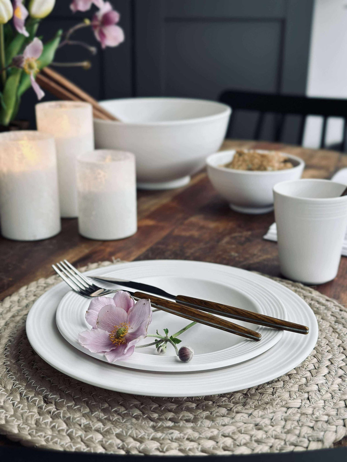 Assiette Mélamine - Diam 25