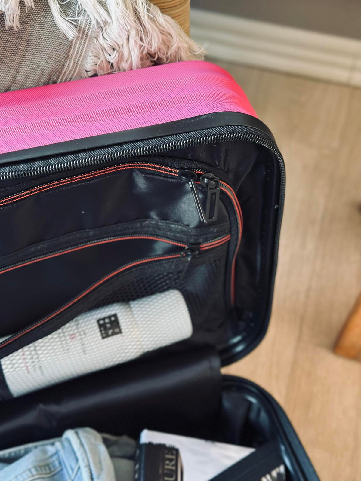 Valise trolley - Rose magenta