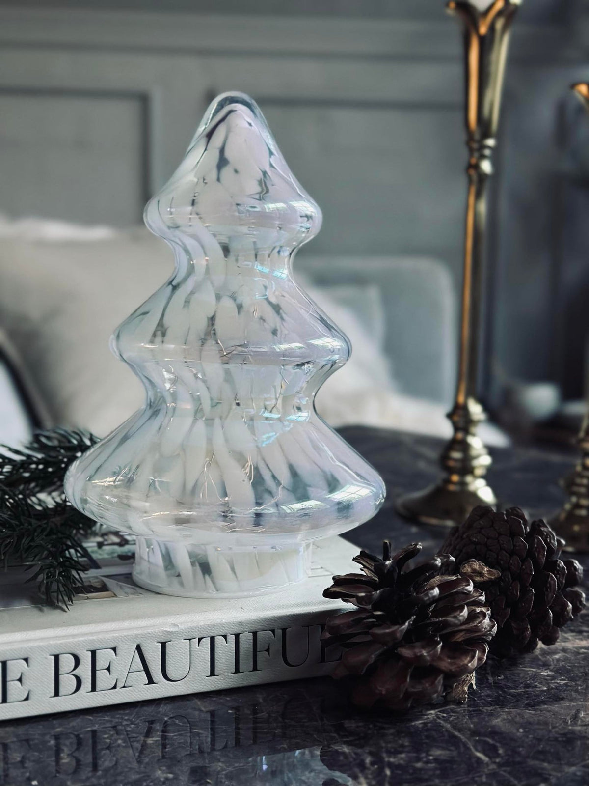 Sapin de Noël avec lumière LED