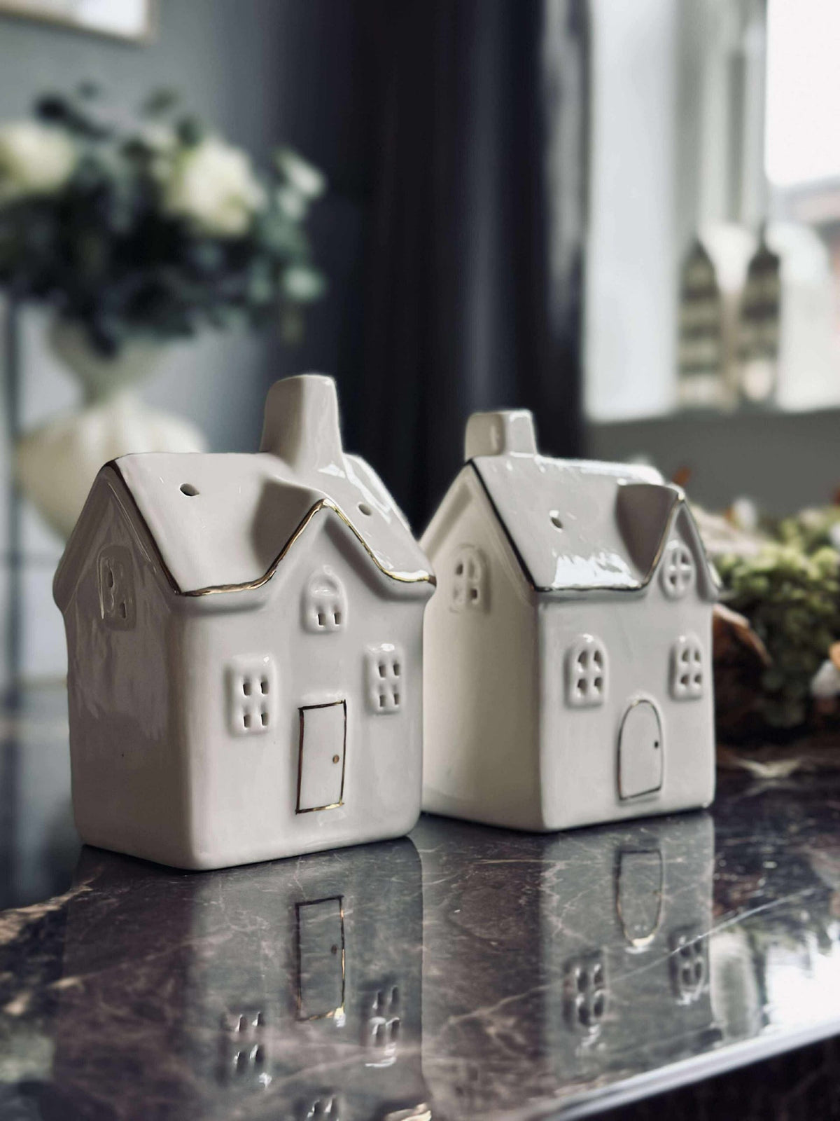 Maison lumineuse avec LED - WHITE MIX