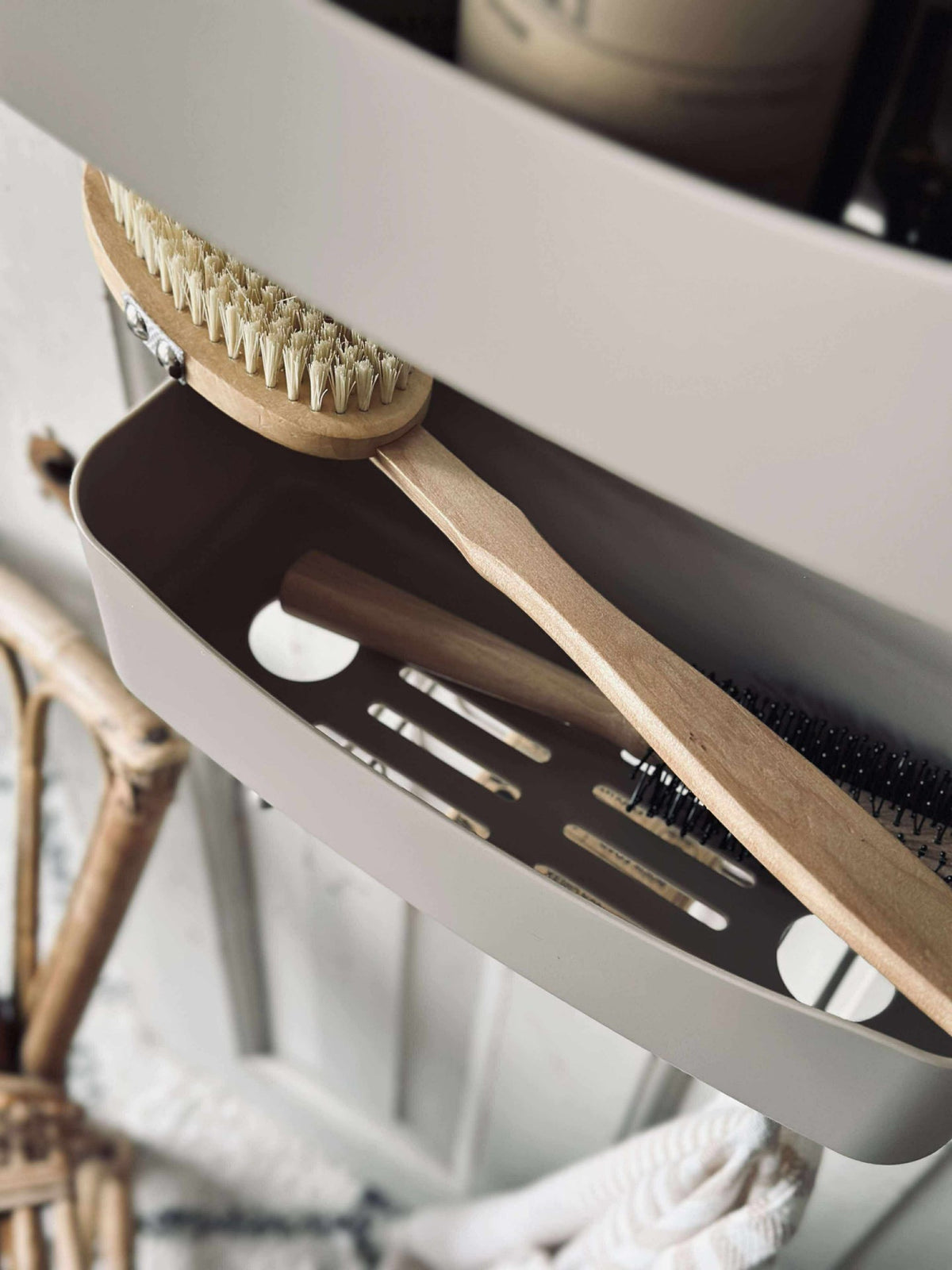 Rangement pour salle de bain - Beige