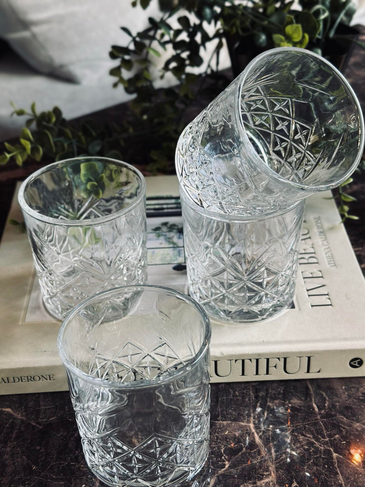 Verres à whisky / verres à eau - 4 pcs