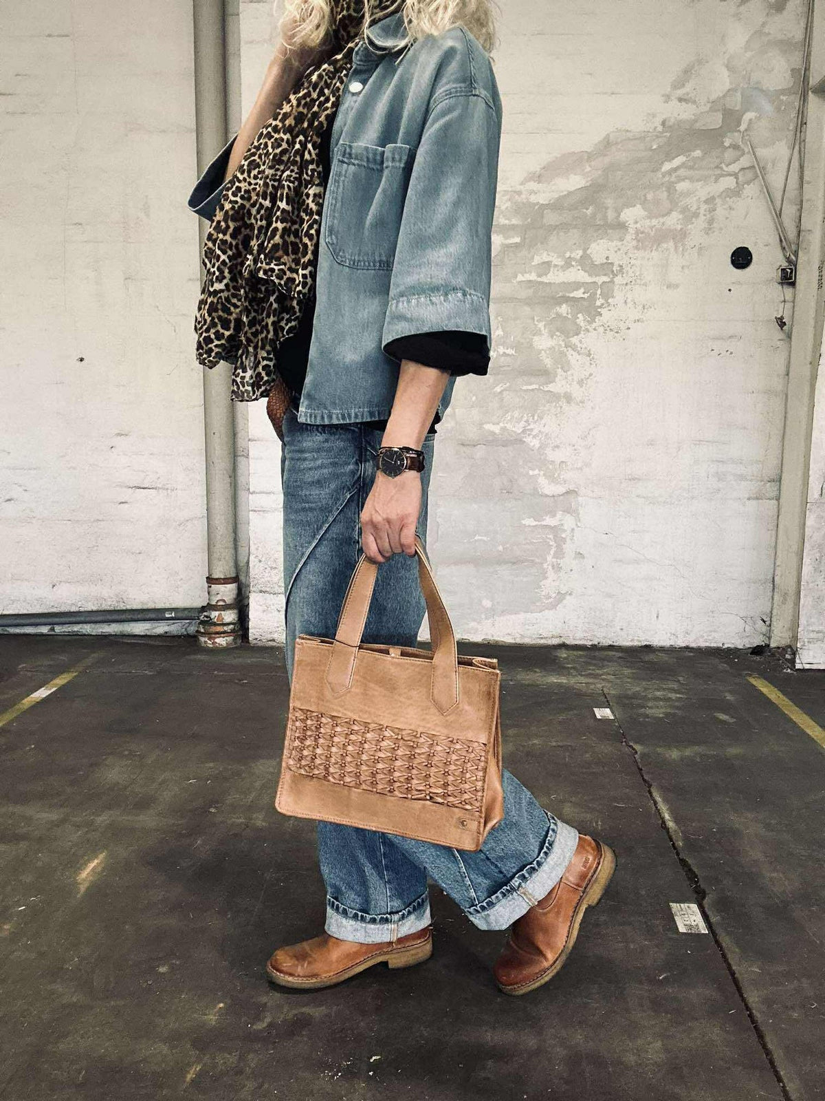 Sac à main élégant - Camel