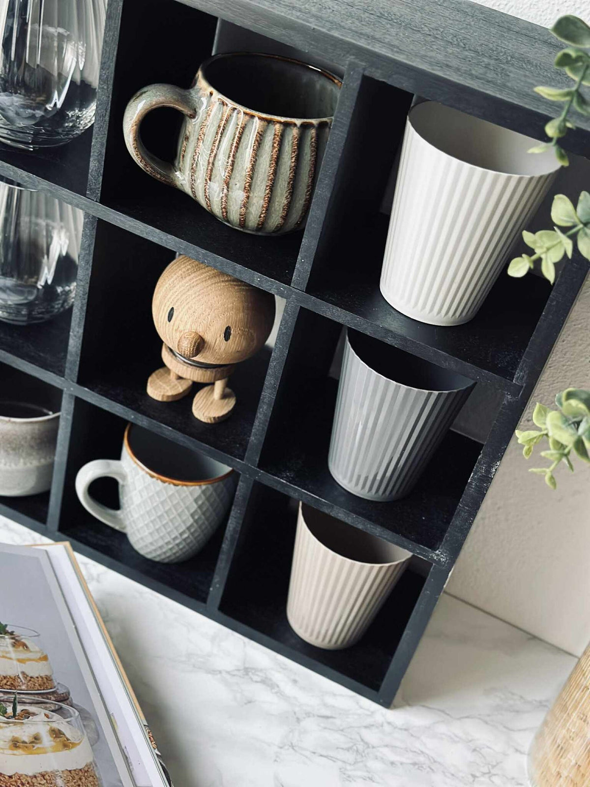 Gobelet Norma stone grey - 3 pcs