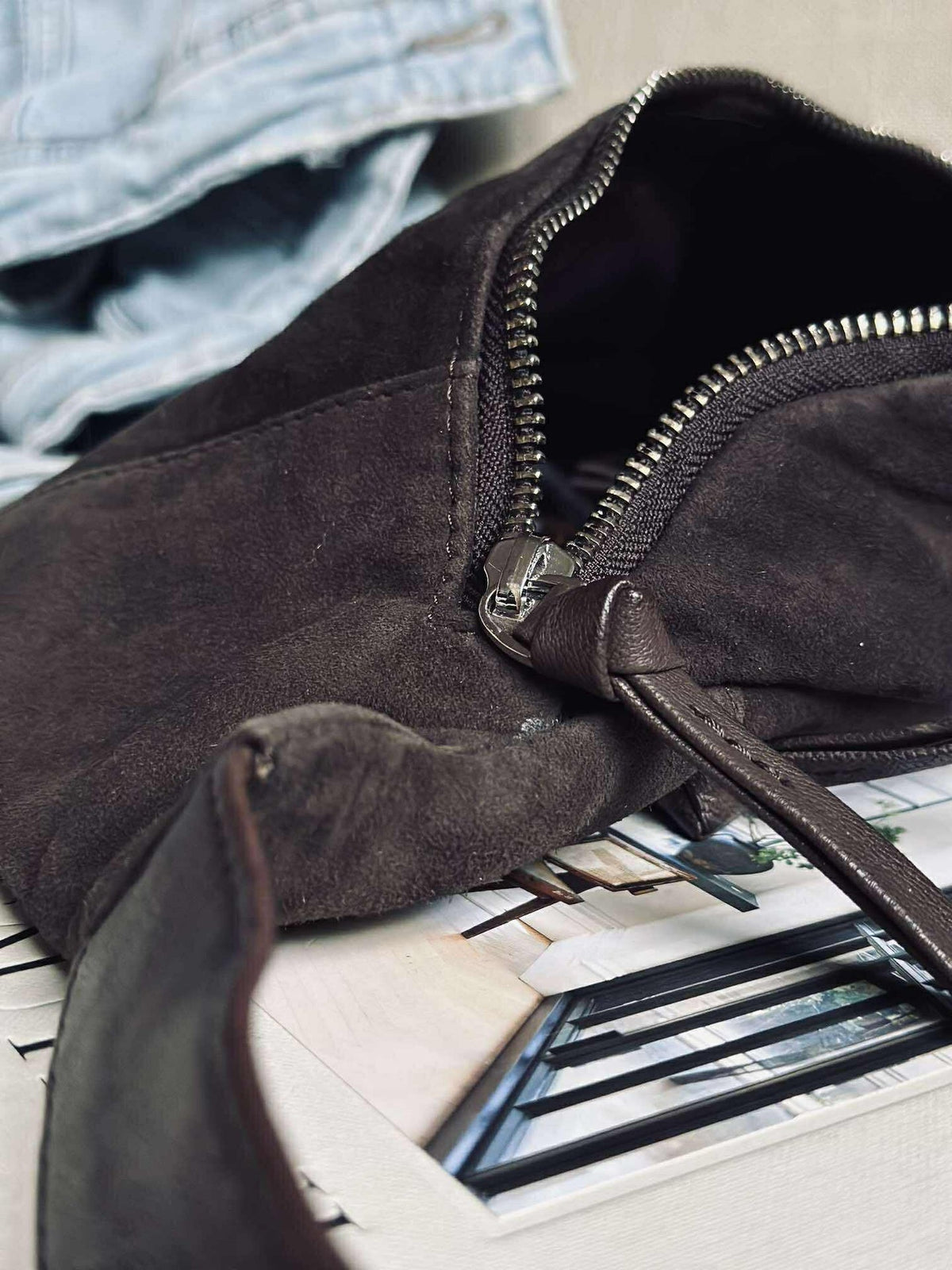 Bumbag JUNE Daim - Coffee Brown