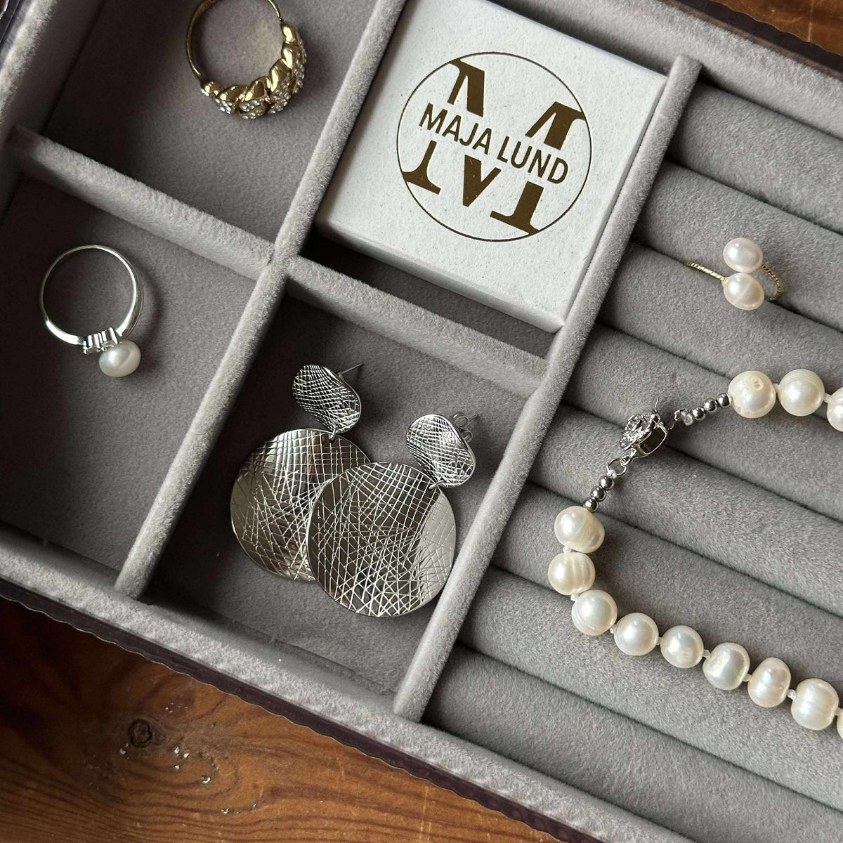 Boucles d’oreilles ALBERTE - Acier inoxydable
