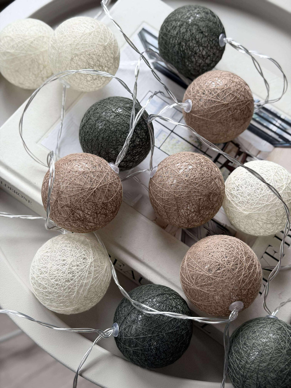 Guirlande lumineuse Raffia