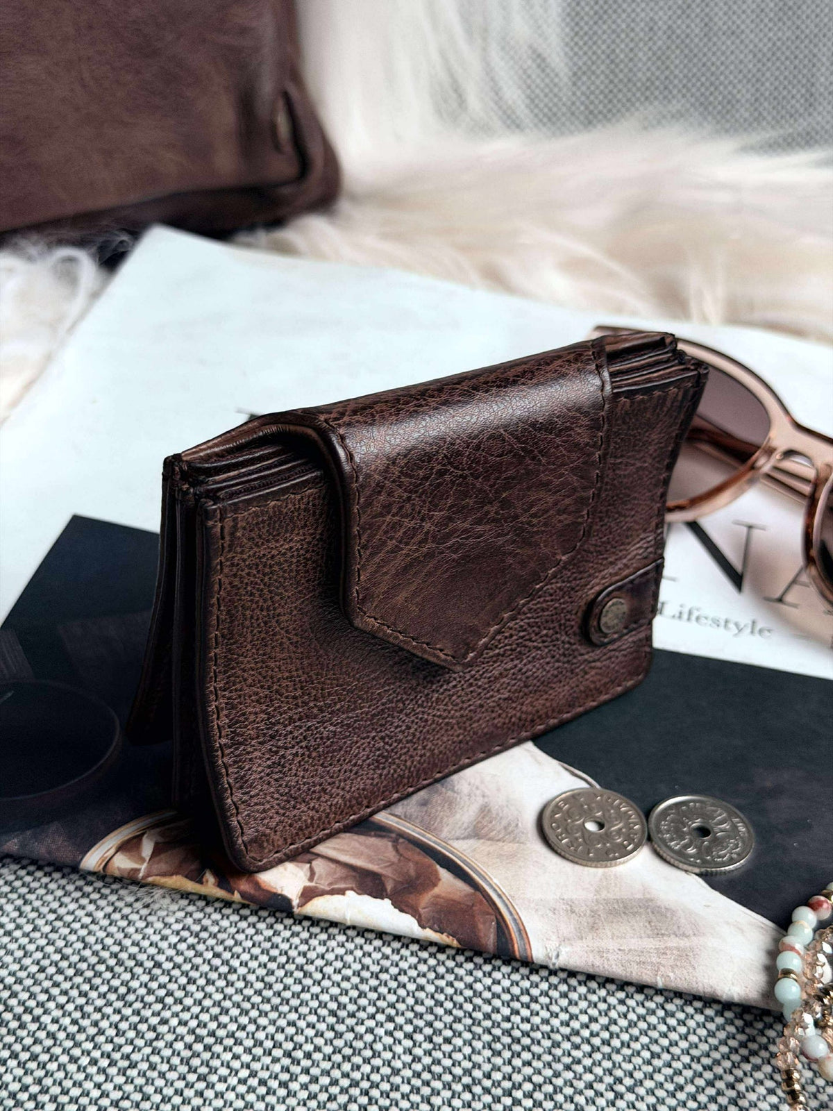 Porte-cartes - Brandy