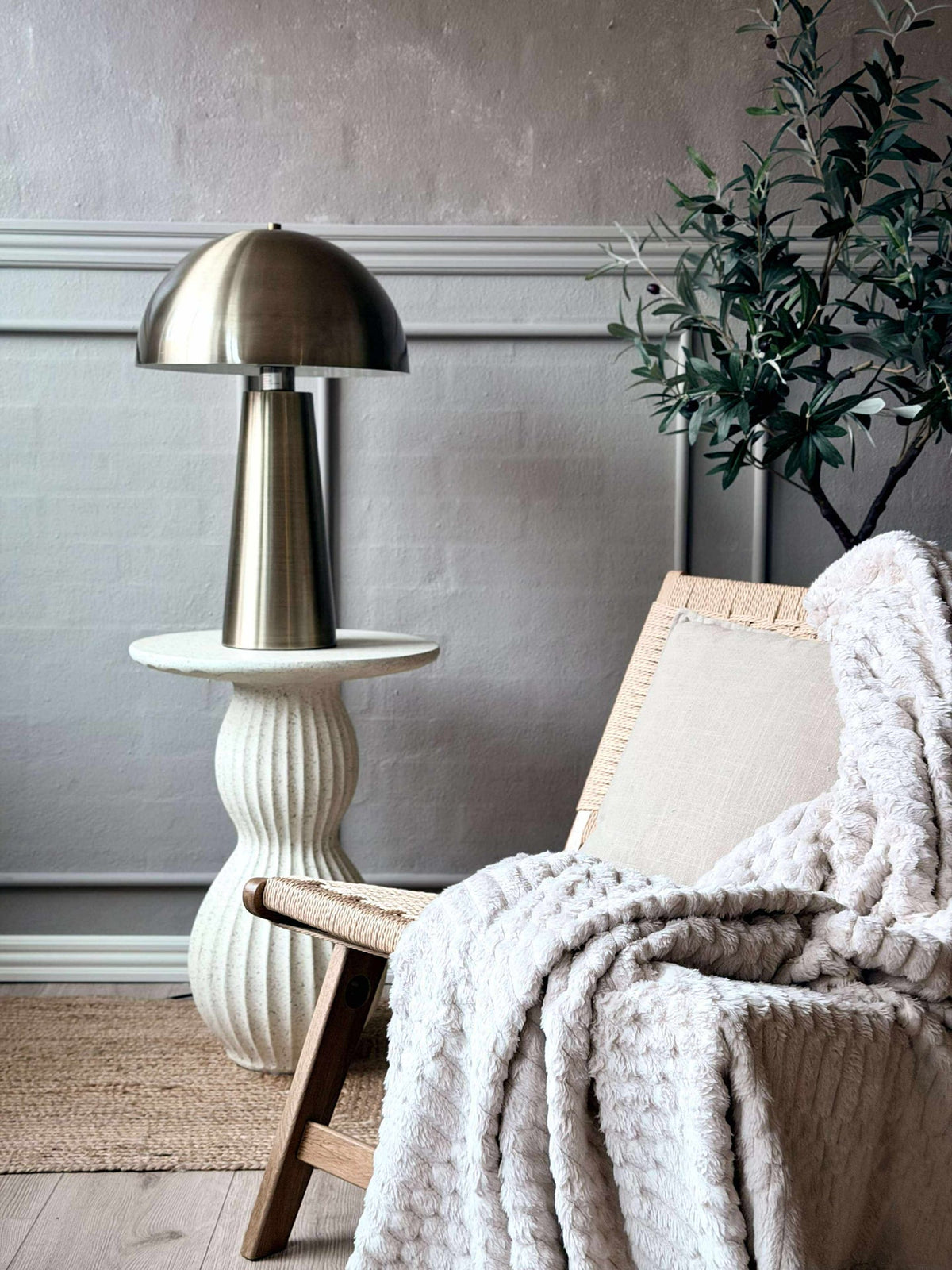 Grande lampe de table - Gold