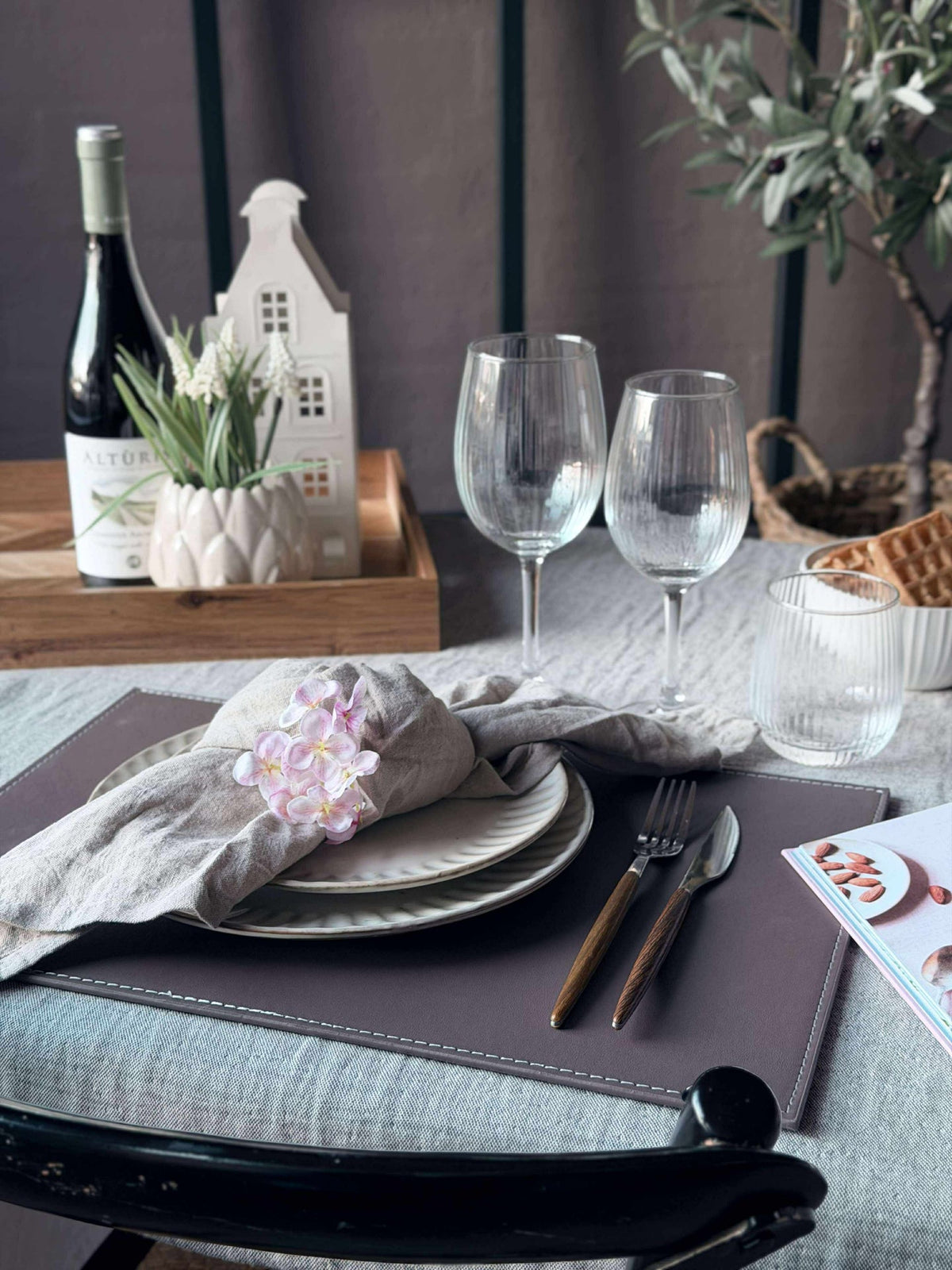 Set de table Gris chaud