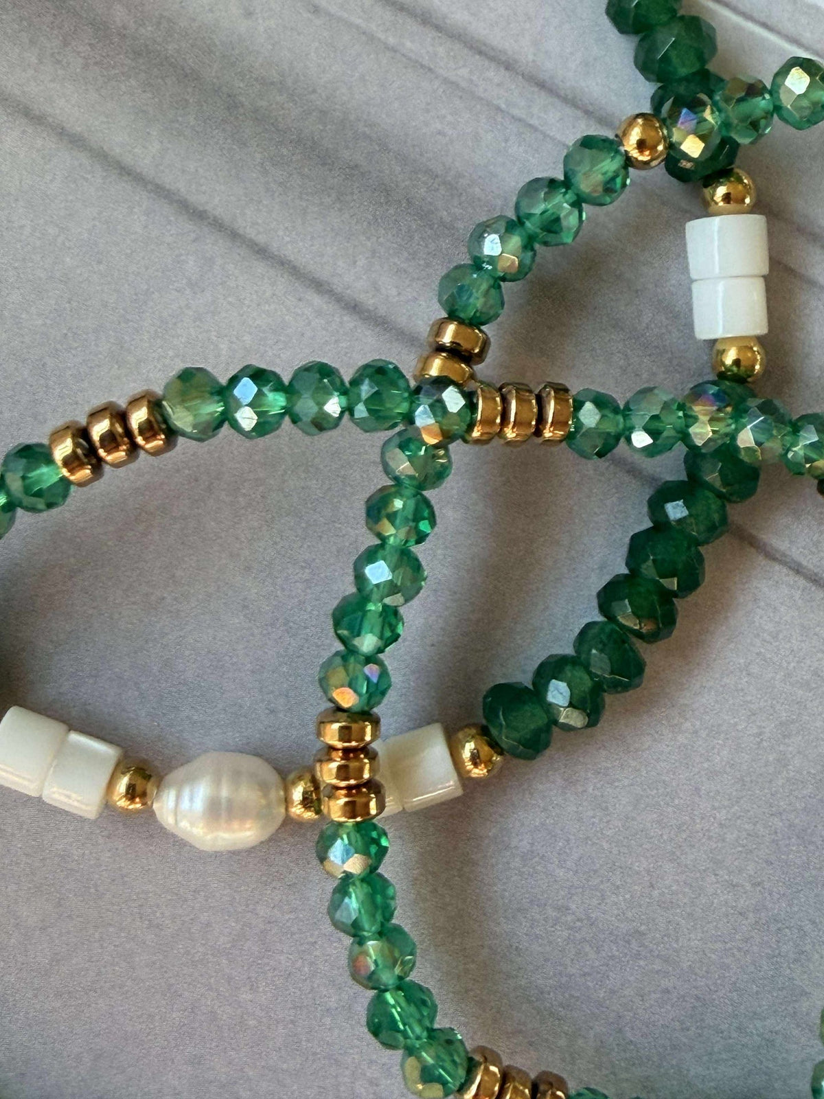 Bracelets Sarabella Emerald – Lot de 3
