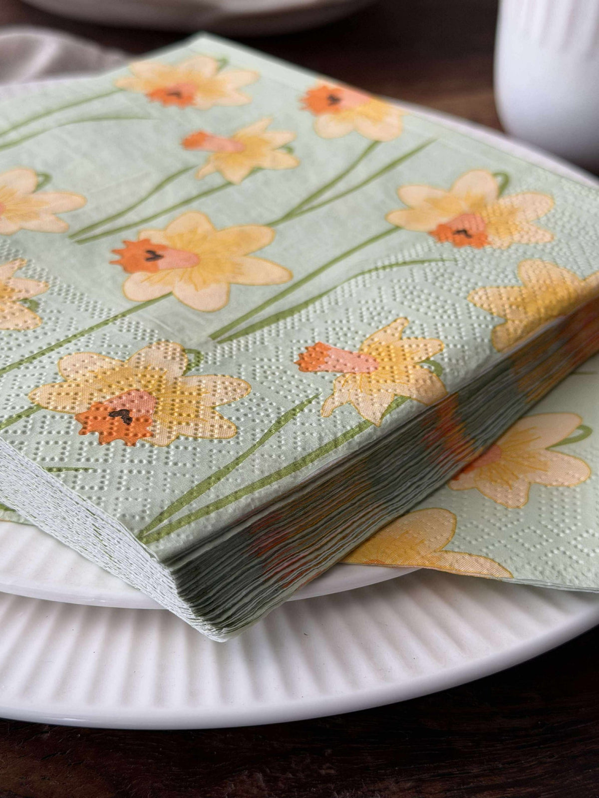 Serviettes Jonquilles - 20 pcs.
