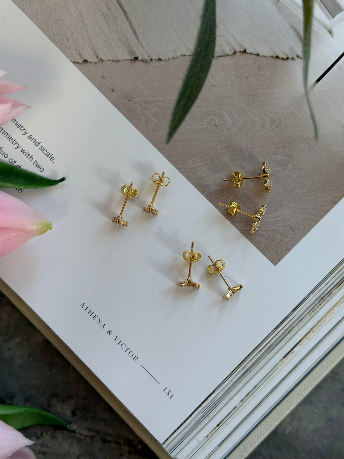 Box mix de 6 boucles d’oreilles - Samira plaqué or 18k