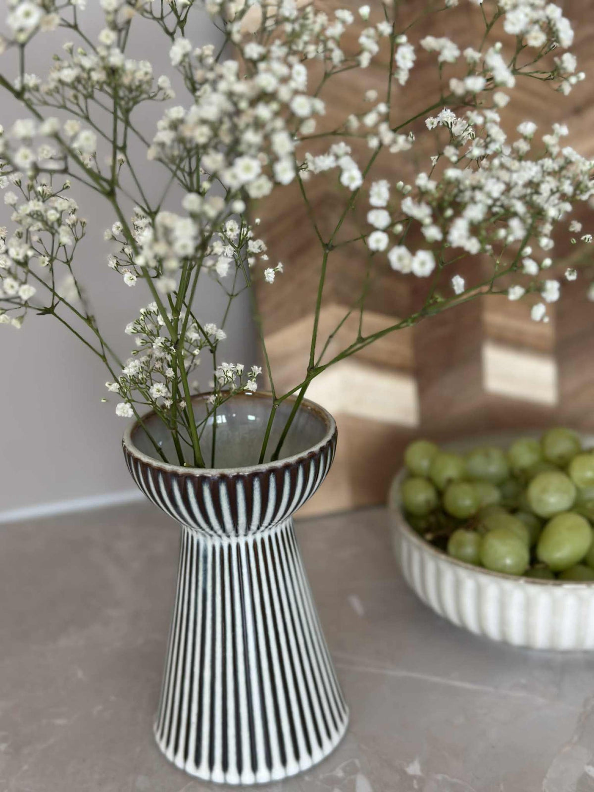 Vase pour jacinthes VIGA - Gris
