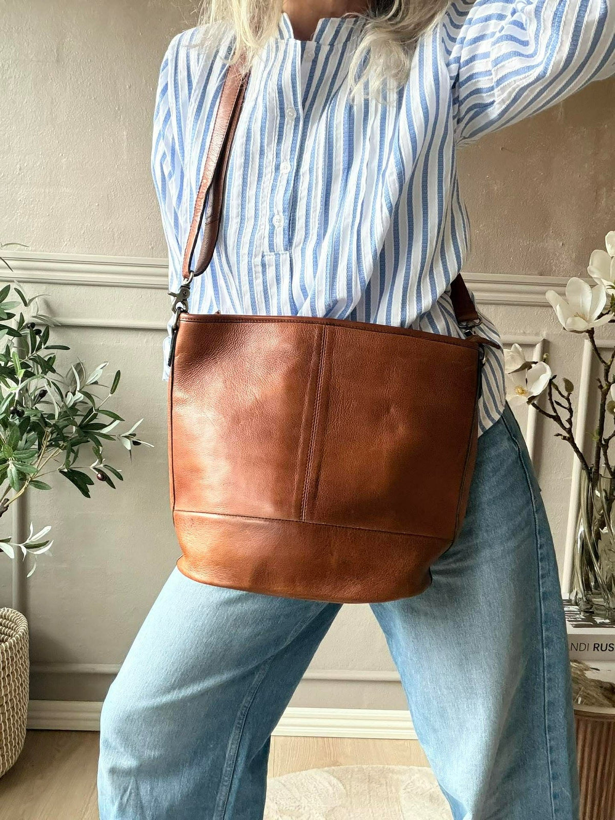 Sac à épaule Nomi walnut