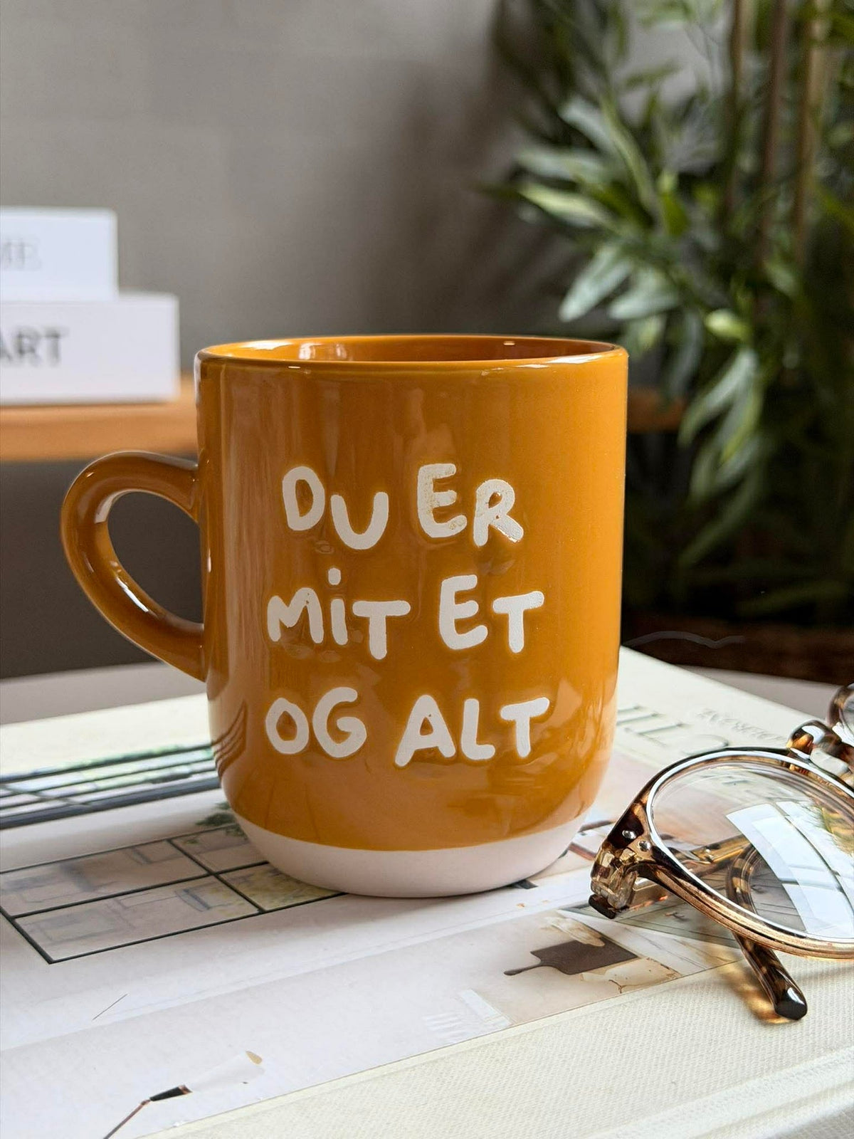 Tasse TU ES MON TOUT ET MON TOUT - Jaune