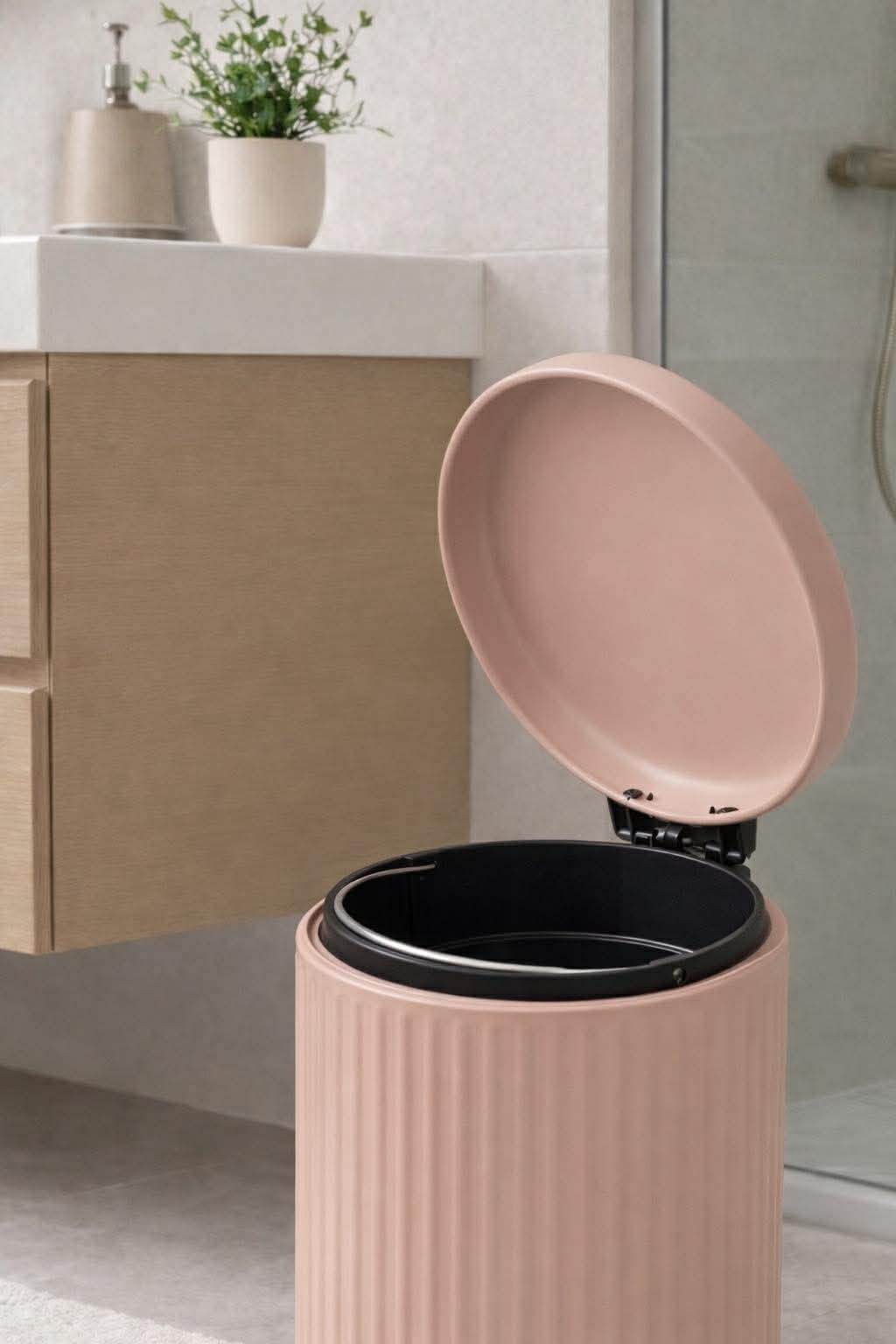 Poubelle de toilette 3 litres - Rose